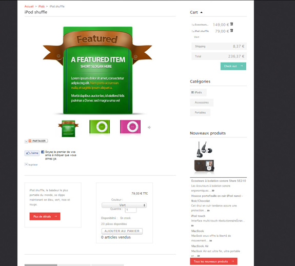 Thème PS SHOPMANIA 1.4